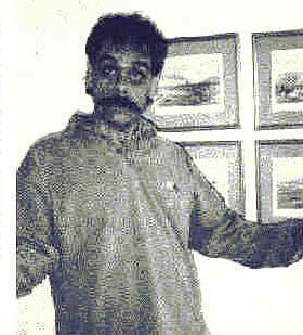 Rug collector/dealer Ronnie Newman