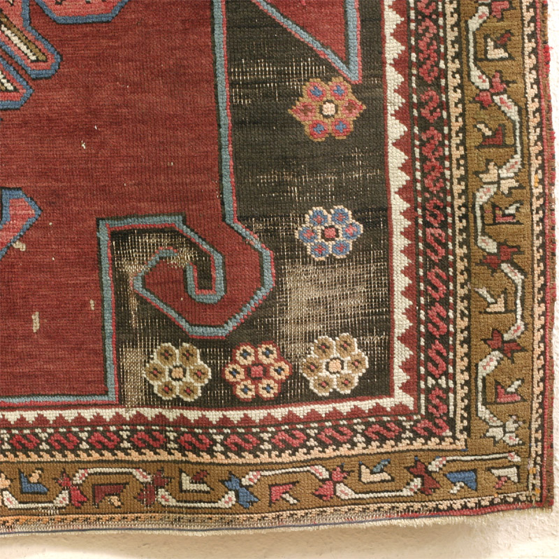 Shirvan honcha design - bottom right corner