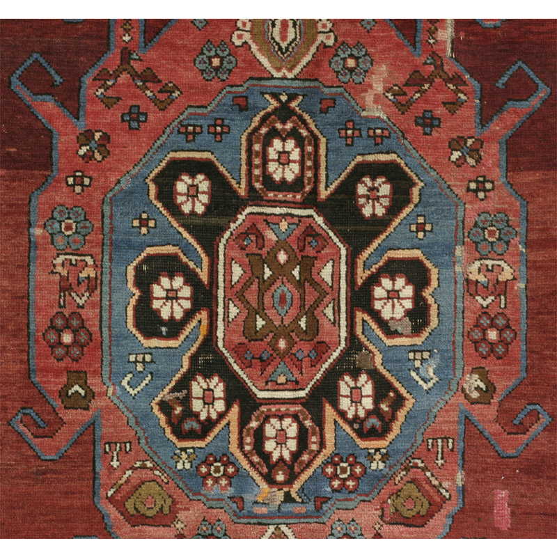 Shirvan honcha design - medallion closer