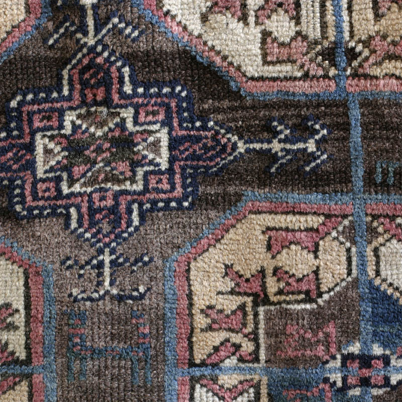 Sistan baluch rug - secondary gul
