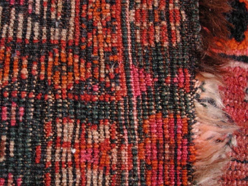 South Persian gabbeh - back side