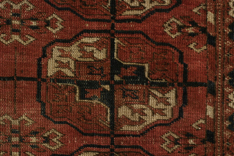 Tekke Turkmen dip khali, Turkmenistan third quarter 19th century: Tekke gul and context
