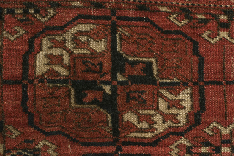 Tekke Turkmen dip khali, Turkmenistan third quarter 19th century: Tekke main gul