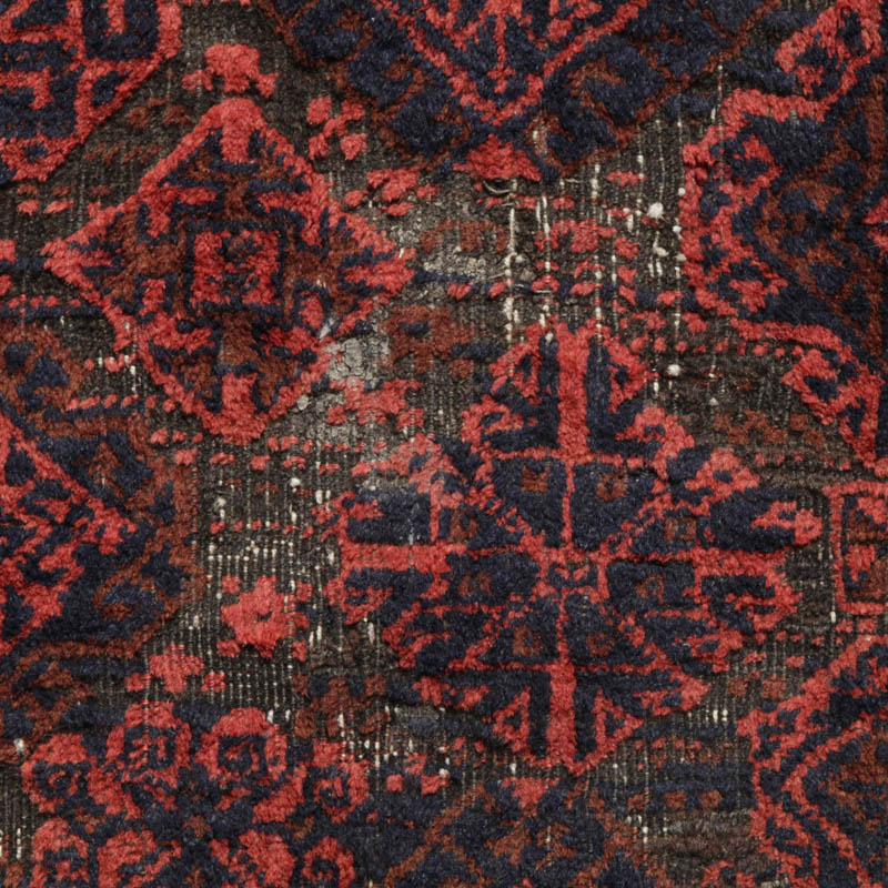 Timuri Baluch - stains (probably wax)