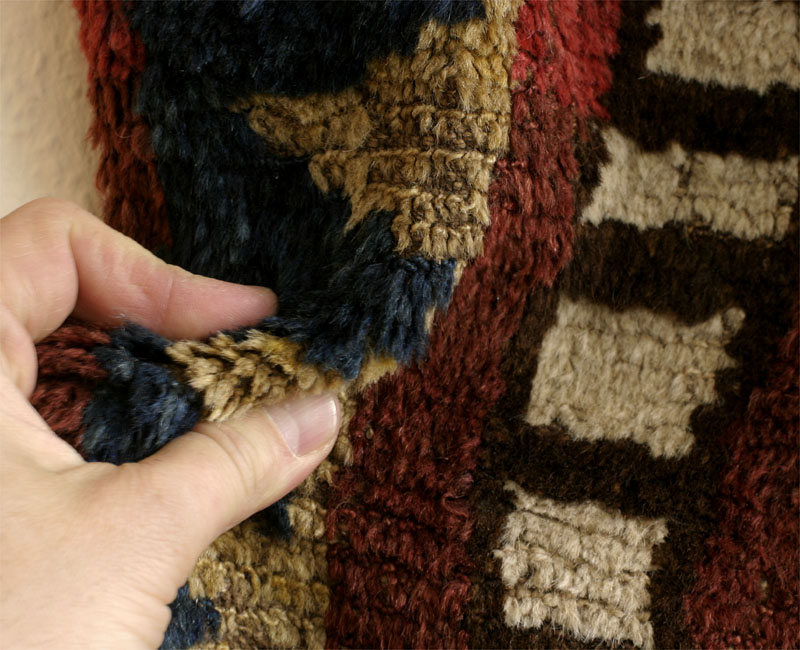 Uzbek Julkhyr (sleeping rug) around 1900 - pile fold